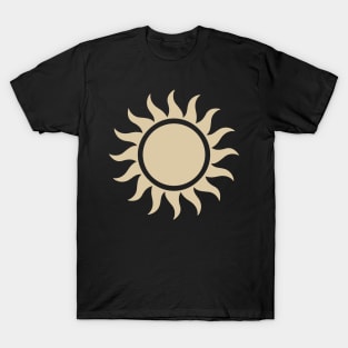 Boho Gold Sun T-Shirt